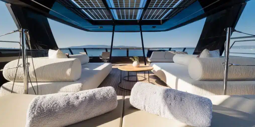 Amber flybridge salon