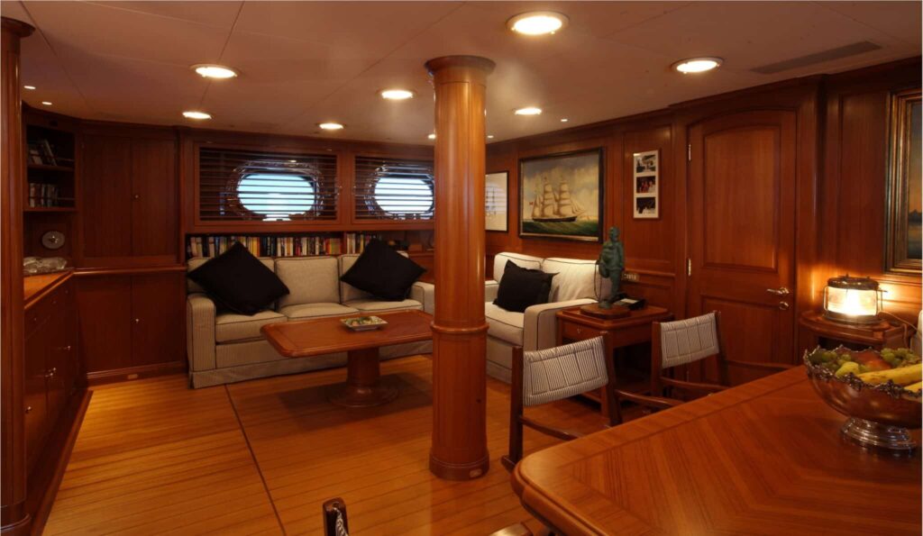Heritage-M-Interior-living-05-yacht-for-charter-west-coast-international-scaled