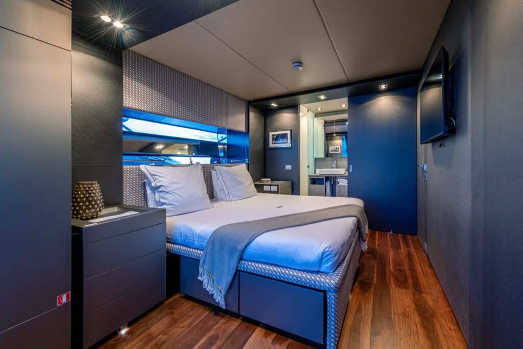KokonutsWallylife Yacht for charter Mediterranean guest room