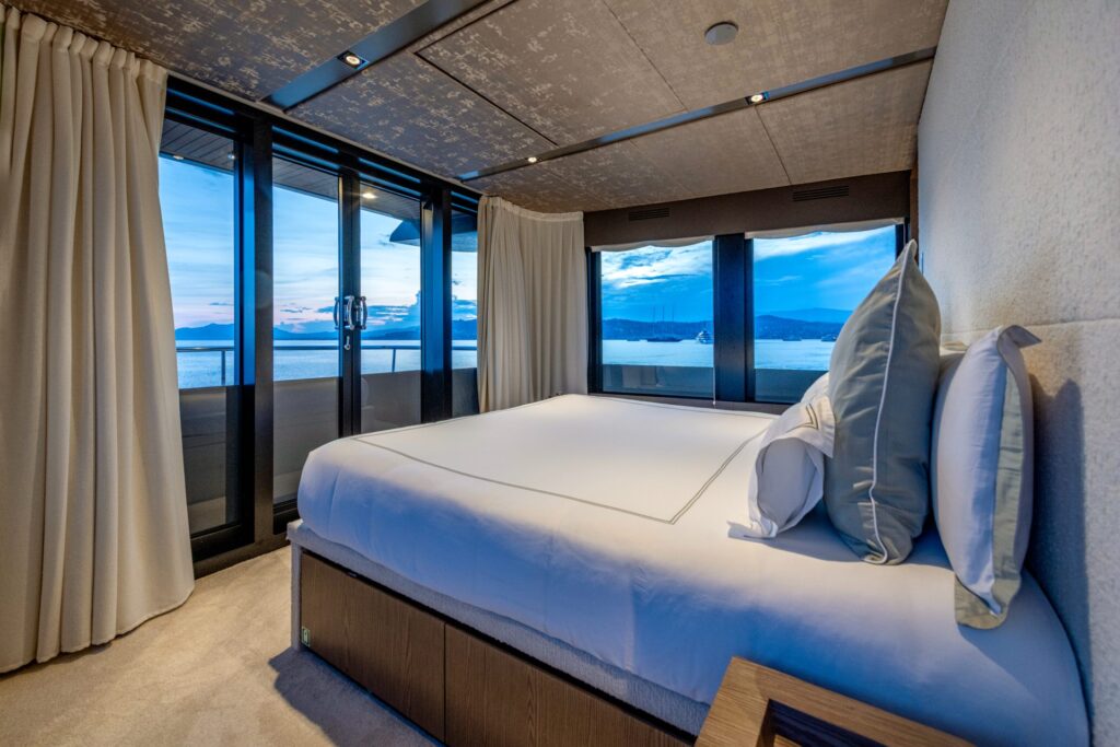 KokonutsWallylife Yacht for charter Mediterranean bedroom