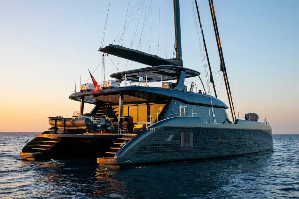 Sunreef Catamaran yacht for charter Ray booking with Verdeblu